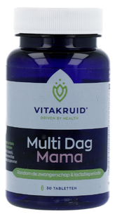 Vitakruid Multi Dag Mama 100% Vegan 30TB 