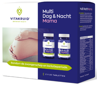 Vitakruid Multi Dag & Nacht Mama 100% Vegan 2 x 30 60TB Vitakruid Multi Dag & Nacht Mama 100% Vegan 2 x 30 60TB