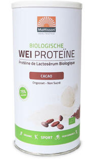 Mattisson HealthStyle Biologische Wei Proteïne Cacao 450GR