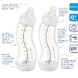 Difrax Doublepack S-babyfles Natural 250 ml 2ST 8455