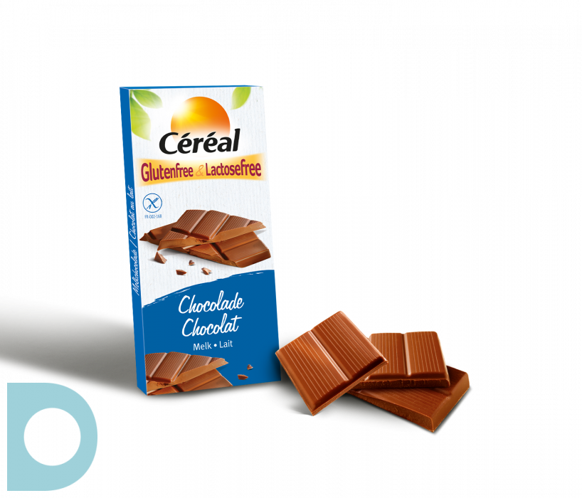 Lift sieraden Verplicht Cereal Glutenvrij & Lactosevrij Chocolade Tablet Melk