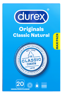 Durex Condoom Natural 20ST Durex Condoom Natural 20ST