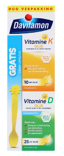 Davitamon Baby Eerste Vitamines D + K Druppels 35ML