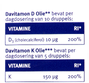 Davitamon Baby Eerste Vitamines D + K Druppels 35ML4