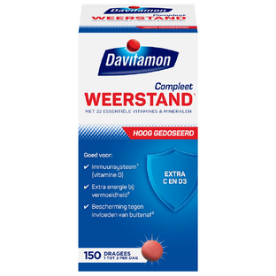 Davitamon Compleet Weerstand Hoog Gedoseerd Dragees 150ST