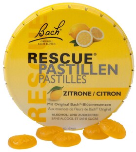 Bach Rescue Pastilles Citroen 50GR Bach Rescue Pastilles Citroen 50GR