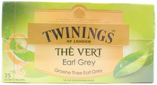 Twinings Groene Thee Earl Grey 25ZK