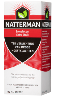 Natterman Bronchicum Extra Sterk 100ML Natterman Bronchicum Extra Sterk 100ML
