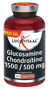Lucovitaal Glucosamine Chondroïtine 1500/500mg Tabletten 360TB Lucovitaal Glucosamine Chondroïtine 1500/500mg Tabletten 360TB