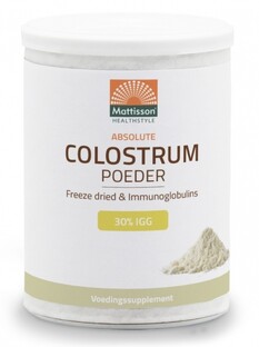 Mattisson HealthStyle Colostrum Powder 125GR Mattisson HealthStyle Colostrum Powder 125GR