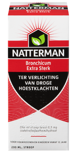 Natterman Bronchicum Extra Sterk 200ML Natterman Bronchicum Extra Sterk 200ML