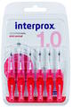 Interprox Ragers Premium Mini Conical 1.0 Rood 6ST