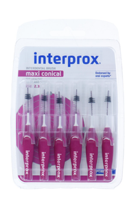 Interprox Ragers Maxi Conical PHD 2.3 Paars 6ST Interprox Ragers Maxi Conical PHD 2.3 Paars 6ST