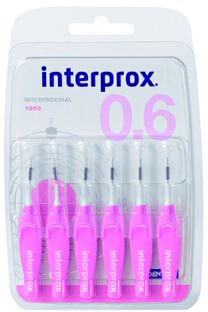 Interprox Ragers Premium Nano 0.6mm Roze 6ST