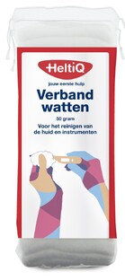 HeltiQ Verbandwatten 50GR HeltiQ Verbandwatten 50GR
