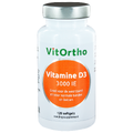 VitOrtho Vitamine D3 3000 IE Softgels 120ST