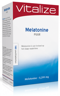 Vitalize Melatonine Puur 0,299 mg Tabletten 180TB 