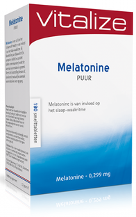 Vitalize Melatonine Puur 0,299 mg Tabletten 180TB