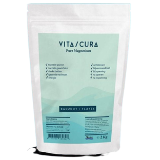 Vita Cura Vitacura Magnesium Badzout Vlokken 2KG