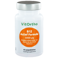 VitOrtho B12 Actief Formule 5000mcg Zuigtabletten 60TB VitOrtho B12 Actief Formule 5000mcg Zuigtabletten 60TB