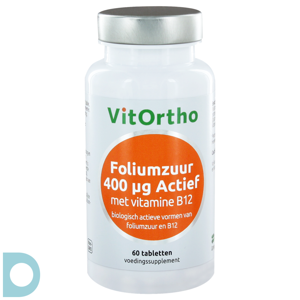 Foliumzuur Actief 400mcg Tabletten 60st