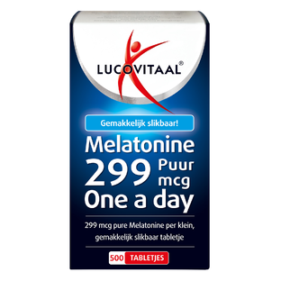 Lucovitaal Melatonine Puur 0.299mg Tabletten 500TB