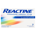 Reactine Cetirizine 10mg Tabletten 7TB Reactine Cetirizine 10mg Tabletten 7TB