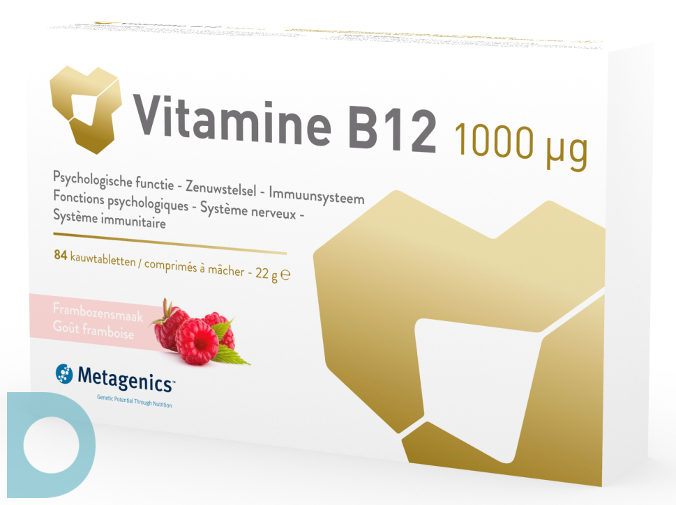 Beschikbaar metriek in de tussentijd Metagenics Vitamine B12 1000mcg Kauwtabletten 84st