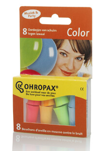 Ohropax Color Oordopjes 8ST Ohropax Color Oordopjes 8ST