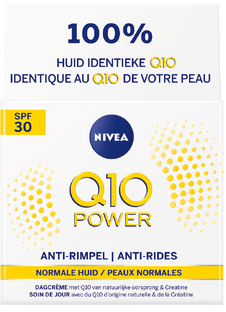 Nivea Q10 Power Anti-Rimpel Dagcrème SPF30 50ML Nivea Q10 Power Anti-Rimpel Dagcrème SPF30 50ML
