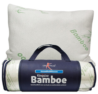 Lucovitaal Hoofdkussen Bamboe Kingsize 1ST Lucovitaal Hoofdkussen Bamboe Kingsize 1ST