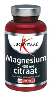 Lucovitaal Magnesium Citraat 400mg Tabletten 150TB