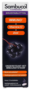 Sambucol Vlierbessen Bruistabletten 15TB Sambucol Vlierbessen Bruistabletten 15TB