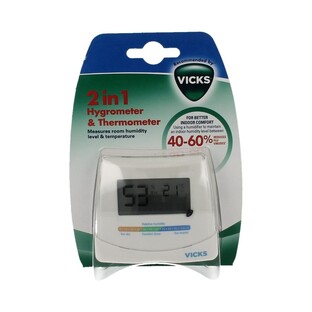 Vicks Hygrometer Thermometer 1ST Vicks Hygrometer Thermometer 1ST
