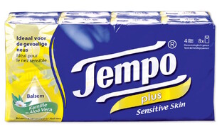Tempo Zakdoekjes Plus 8ST Tempo Zakdoekjes Plus 8ST