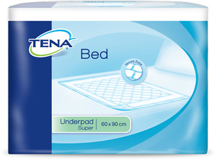 TENA Bed Onderlegger Super 60x90cm 35ST TENA Bed Onderlegger Super 60x90cm 35ST