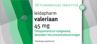 Leidapharm Valeriaan 45mg Tabletten 50TB