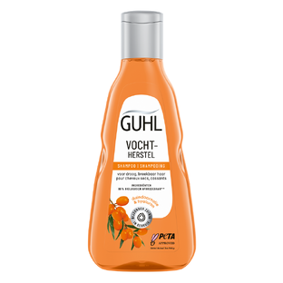 Guhl Vochtherstel Shampoo voor droog, broos en overbelast haar 250ML Guhl Vochtherstel Shampoo voor droog, broos en overbelast haar 250ML