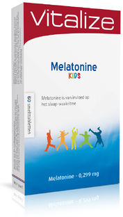 De Online Drogist Vitalize Melatonine Kids 0299mg Tabletten 60TB aanbieding