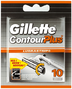 Gillette Contour Plus Scheermesjes 10ST