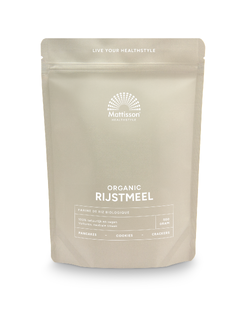Mattisson HealthStyle Biologische Rijstmeel 500GR Mattisson HealthStyle Biologische Rijstmeel 500GR