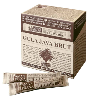 Aman Prana Gula Java Brut Sticks (Kokosbloesemsuiker) 200GR