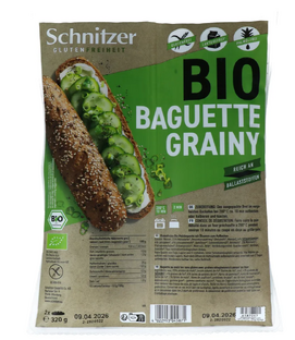 Schnitzer BIO Baguette Grainy 320GR Schnitzer BIO Baguette Grainy 320GR