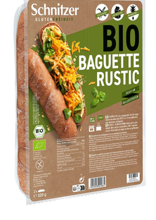 Schnitzer BIO Baguette Rustic 320GR Schnitzer BIO Baguette Rustic 320GR
