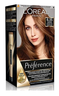 L'Oréal Paris Preference 6.35 Havana Donkergoud Mahonieblond 140ML L'Oréal Paris Preference 6.35 Havana Donkergoud Mahonieblond 140ML