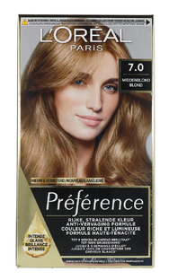 L'Oréal Paris Preference 7 Vienna Middenblond 174ML L'Oréal Paris Preference 7 Vienna Middenblond 174ML