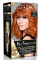 L'Oréal Paris Preference 7.40 Mango Intens Koperblond 174ML L'Oréal Paris Preference 7.40 Mango Intens Koperblond 174ML