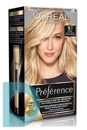 excelleren Groene bonen Begin L'Oréal Paris Preference 9.1 Oslo Zeer Licht Asblond