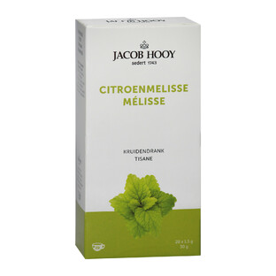 Jacob Hooy Gold Thee Citroenmelisse Zakjes 20ST Jacob Hooy Gold Thee Citroenmelisse Zakjes 20ST