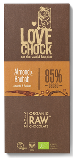 Lovechock Almond & Baobab Tablet 70GR